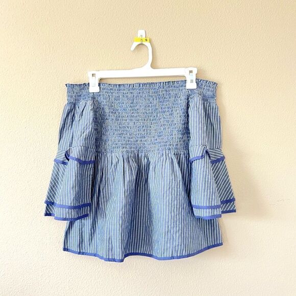 American Eagle Off Shoulder Ruffle Top - Picture 1 of 6